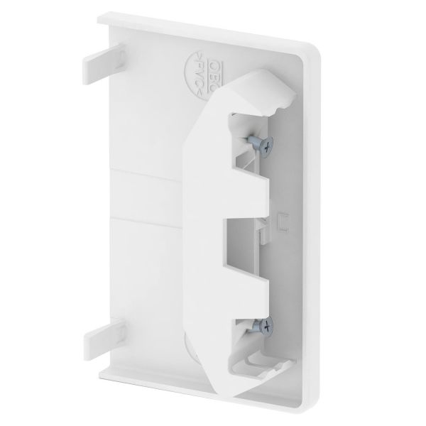 OBO Bettermann BETTERMANN Endstück GEB-K 110x70mm Kunststoff GK-E70110RW li/re reinweiß RAL9010 unbeh