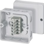 HENSEL Klemmenkasten 2,5qmm 5-fach Kunststoff Aufputz DE 9325 88x88x47mm IP55 hfr