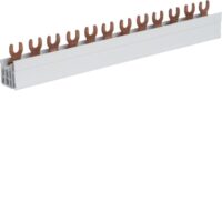 HAGER Phasenschiene 3ph 17,5mm 210mm 63A KDN363A 10qmm Gabel isol
