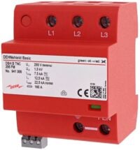 DEHN SE Kombi-Ableiter TS35 3-polig 230VAC DSH B TNC 255 FM 1,5kV Fernsign 4TE