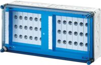 HENSEL Sicherungsgehäuse 63A IP65 uni Mi 3435 Schraubsich Kunststoff mit transpDeckel