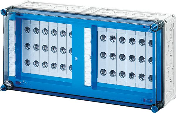 Hensel HENSEL Sicherungsgehäuse 63A IP65 uni Mi 3435 Schraubsich Kunststoff mit transpDeckel