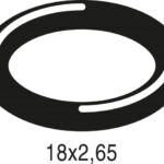 BOSCH Ersatzteil TTNR: 87102051010 O-Ring 18x2,65 (10x)