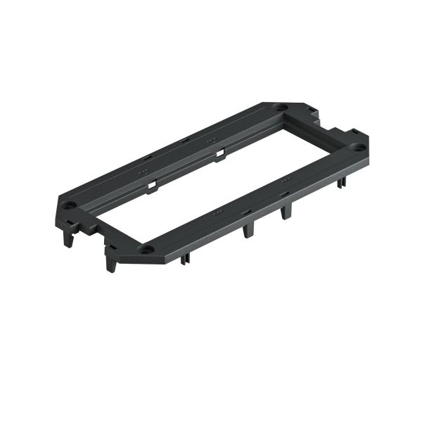 OBO Bettermann BETTERMANN Abdeckplatte PA 165mm 13fÖffn UT3 P3 schwarz RM45