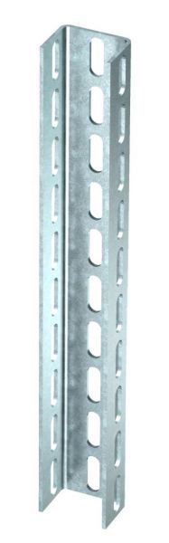 OBO Bettermann BETTERMANN U-Profilschiene ST D4mm US 7-Serie US 7 600 FT 6000x70x50mm