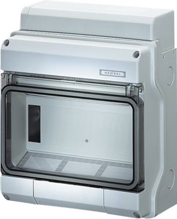 Hensel HENSEL Automatengehäuse Aufputz 1x9TE Kunststoff KV 9109 IP65 200x238x111mm ET93mm