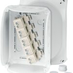 HENSEL Klemmenkasten 16qmm 5-fach Kunststoff Aufputz hfr DK 1616 G 210x155x92mm IP66