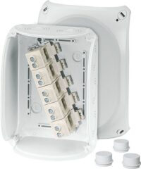 HENSEL Klemmenkasten 16qmm 5-fach Kunststoff Aufputz hfr DK 1616 G 210x155x92mm IP66