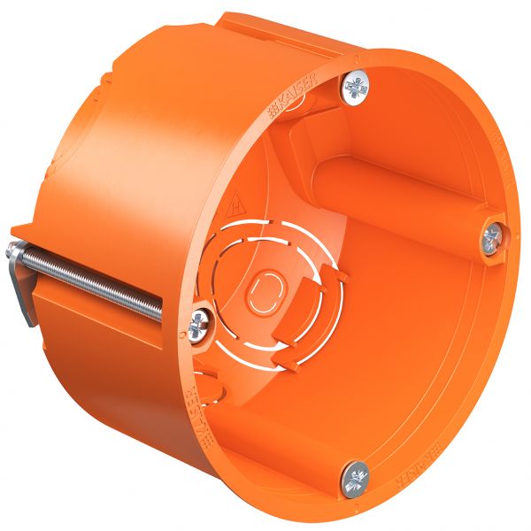 KAISER Hohlwanddose &Oslash;68x48mm Kunststoff IP3X 9063-02 rnd Ausbrech&ouml;ffnung