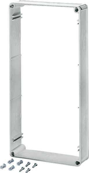 Hensel HENSEL ZwRahmen Kunststoff 600x300x80mm RAL7035 Mi Zwischenring 4
