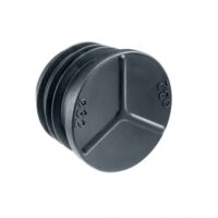 KAISER Rohrverschlussstopfen Kunststoff Ø32mm 1040-32 Geeignet für flexible Rohre schwarz