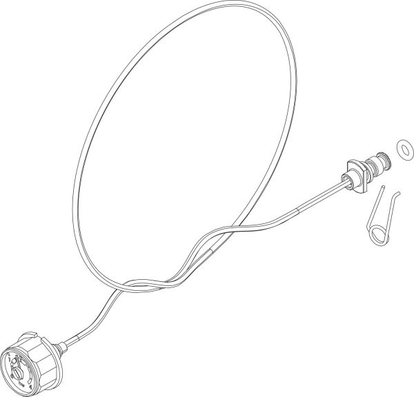 BOSCH Ersatzteil TTNR: 87182243440 Manometer