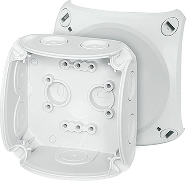 Hensel HENSEL Abzweigdose IP66 2,5qmm quadrat DK 0200 G 93x93x62mm Wand/Decke Kunststoff hfr