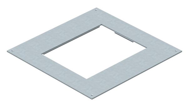 OBO Bettermann BETTERMANN Montagedeckel ST rechteck 4mm DUG 250-3 6 trocken 282x282mm