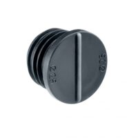 KAISER Rohrverschlussstopfen Kunststoff Ø25mm 1040-25 Geeignet für flexible Rohre schwarz