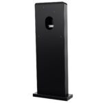 Mennekes E-Mobil. Edelstahlsaeule schwarz AMTRON Prof. TC 18632SW