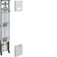 HAGER Komplettfeld 63A 2Z 3PBf mit Verdr ZH53X3T 1350x250mm SS_5p 300mm