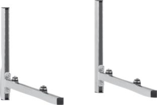 BOSCH Zubeh&ouml;r f&uuml;r Split-W&auml;rmepumpen Wandkonsole mit Schwingungsd&auml;mpfer