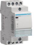 HAGER Installationsschütz 25A 230V/AC 4S ESC425S 400V/AC 1900W/AGL 950VA/LL 2TE