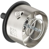 KAISER Lochsäge mit Randversenker Ø74mm 1081-20 T32mm ZØ6mm Sechskant für Gips