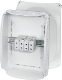 HENSEL Klemmenkasten 50qmm 4-fach Kunststoff Aufputz hfr DK 5054 G 355x255x122mm IP66
