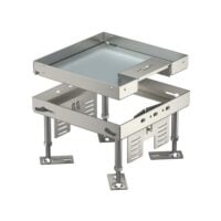 BETTERMANN Kassette nivellierbar VA RKSN2 4 VS 20 quadrat 200mm 105-150mm