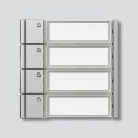 SIEDLE Ruftastenmodul Bus 4RT si TM 700-4-0 SM 99x99x26mm