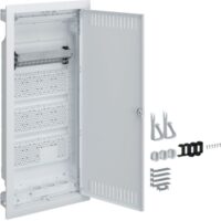 HAGER Multimediaverteiler Unterputz 4x12TE Kunststoff VU48NW IP30 348x755,5x94,5mm ET98mm