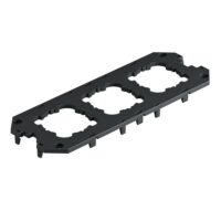 BETTERMANN Abdeckplatte PA 208mm 31fÖffn UT4 D3 schwarz