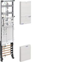 HAGER Komplettfeld 63A 1Z eHZ 3V mit Verdr ZH3EL27N 1050x250mm SS_5p 300mm