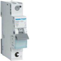 HAGER Leitungsschutzschalter AC B 20A 1p MBS120 415V 1TE 50Hz Zusatzeinr mögl