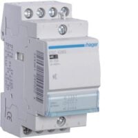 HAGER Installationsschütz 25A 230V/UC 3S ESC428S 400V/UC 1Ö 1900W/AGL 950VA/LL
