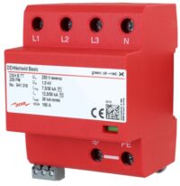 DEHN SE Kombi-Ableiter TS35 4-polig 230VAC DSH B TT 255 FM 1,5kV Fernsign 4TE TS35
