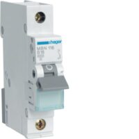 HAGER Leitungsschutzschalter AC B 16A 1p MBN116 400V 1TE 50-60Hz IP20