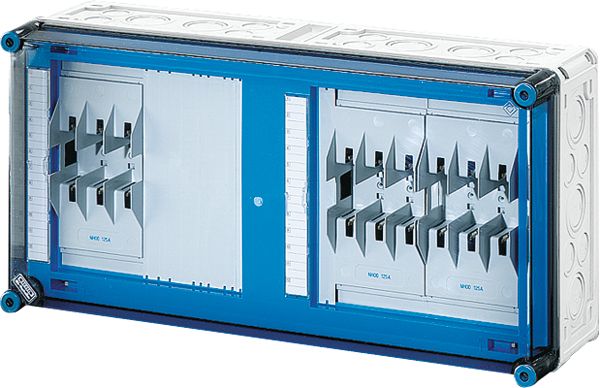 Hensel HENSEL Sicherungsgehäuse 125A IP65 NH00 Mi 6432 uni Kunststoff mit transpDeckel AnbMögl