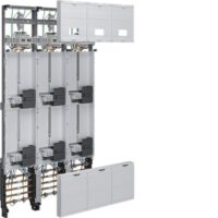 HAGER Komplettfeld 63A 6Z 3PBf 6V SS_5p ZL53W8NT 1350x750mm 300mm