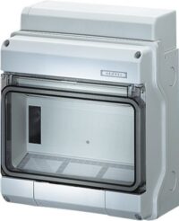 HENSEL Automatengehäuse Aufputz 1x9TE Kunststoff KV 1509 IP54 200x238x111mm ET93mm