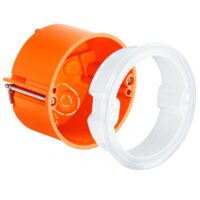 KAISER Hohlwanddose Ø74x50mm Kunststoff IP34 9075-01 rnd Ausbrechöffnung