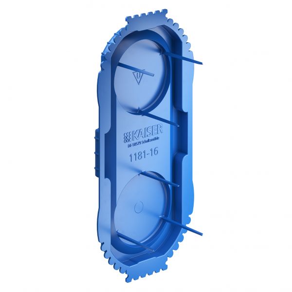 Kaiser KAISER Signaldeckel Kunststoff 120x60xmm UP1 1181-16 Steckdeckel