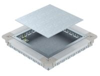 BETTERMANN Unterflur-Gerätedose 9-fach UGD55 250-3 9R quadrat 55-80mm