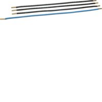 HAGER Zugangskabelbaum f.1stö Tragpl 4p Y87A 10qmm unten 1re Hülse