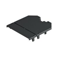 BETTERMANN Blindplatte PA 82,5mm schwarz RM45 UT3 P0 Blindplatte
