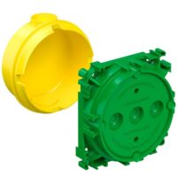 KAISER Gerätedose Unterputz Ø60x41mm Kunststoff IP3X 1255-43 rnd
