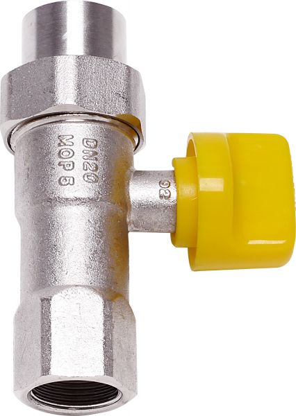 Junkers BOSCH Installationszubehör Nr. 440/14 Gashahn R 3/4 mit TAE, Durchgangsform