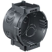 KAISER Gerätedose Unterputz Ø60x46mm Kunststoff IP2X 1055-05 rnd Ausbrechöffnung Rohrstutzen