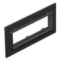 BETTERMANN Abdeckplatte PA 171mm schwarz RM45 T8NL P105 9011
