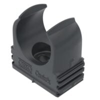 BETTERMANN Rohrschelle Ø14-19,4mm Kunststoff schwarz 2955 M20 SW anreihb Schraubl