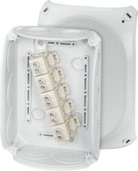 HENSEL Klemmenkasten 10qmm 5-fach Kunststoff Aufputz hfr DK 1010 G 180x130x77mm IP66