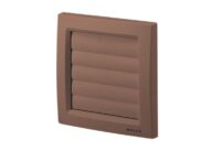 MAICO Wand-Jalousieklappe Kunststoff 150x150mm Aufputz 100 B Ø100mm ausblas