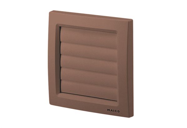 Maico MAICO Wand-Jalousieklappe Kunststoff 150x150mm Aufputz 100 B Ø100mm ausblas